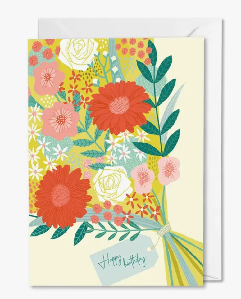 Happy Birthday Bouquet Card