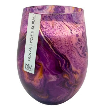 Candle - Gem Pink Sapphire - Guava Lychee Sorbet (Boxed)
