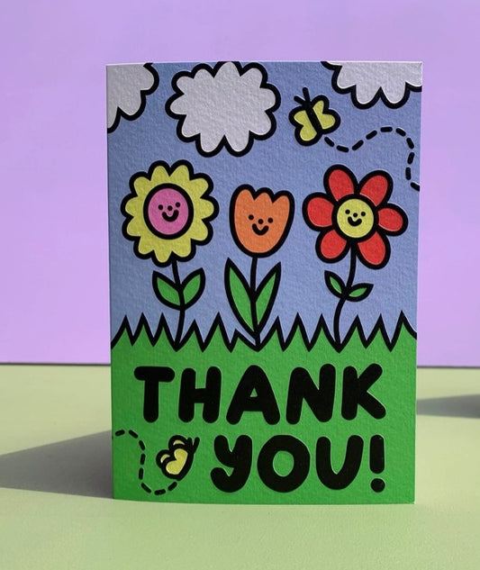 Thank You Flower Card