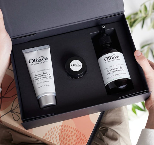 Essential Collection Gift Box - Lavender & Rose Geranium