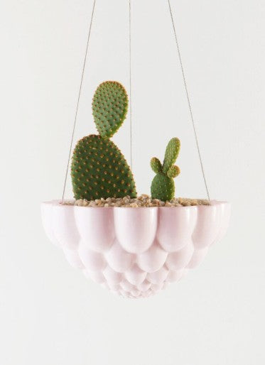 Jelly Hanging Planter Pink
