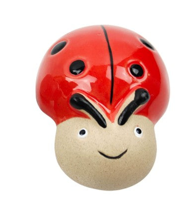 Lady Bug Pot Hangers Red