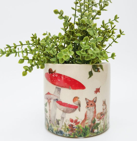 Enchanted Garden Planter Red - Small