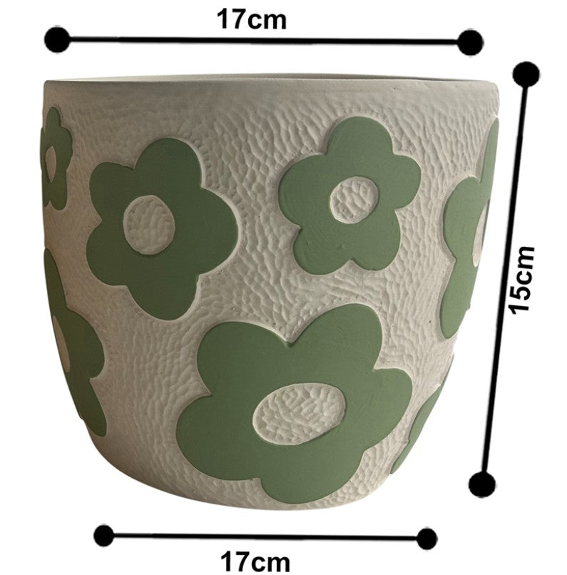 Pastel Flower Planters - 2 colours