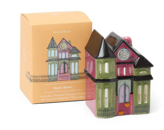 Paddywax: Mystic Manor Incense & Tea Light Holder