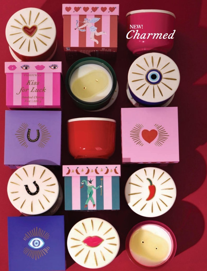 Paddywax: Charmed Evil Eye Candle -Incense and Smoke 226g