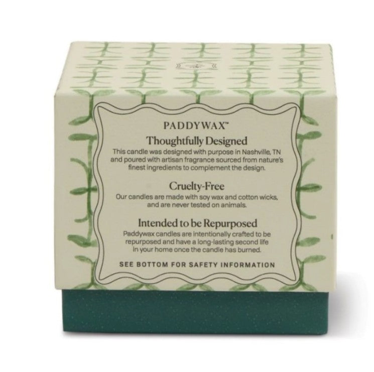 Paddywax: Tulip Verbana and Lemongrass Glass Candle - 155g