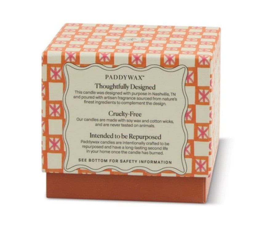 Paddywax: Tulip Cactus Flower Glass Candle - 155g