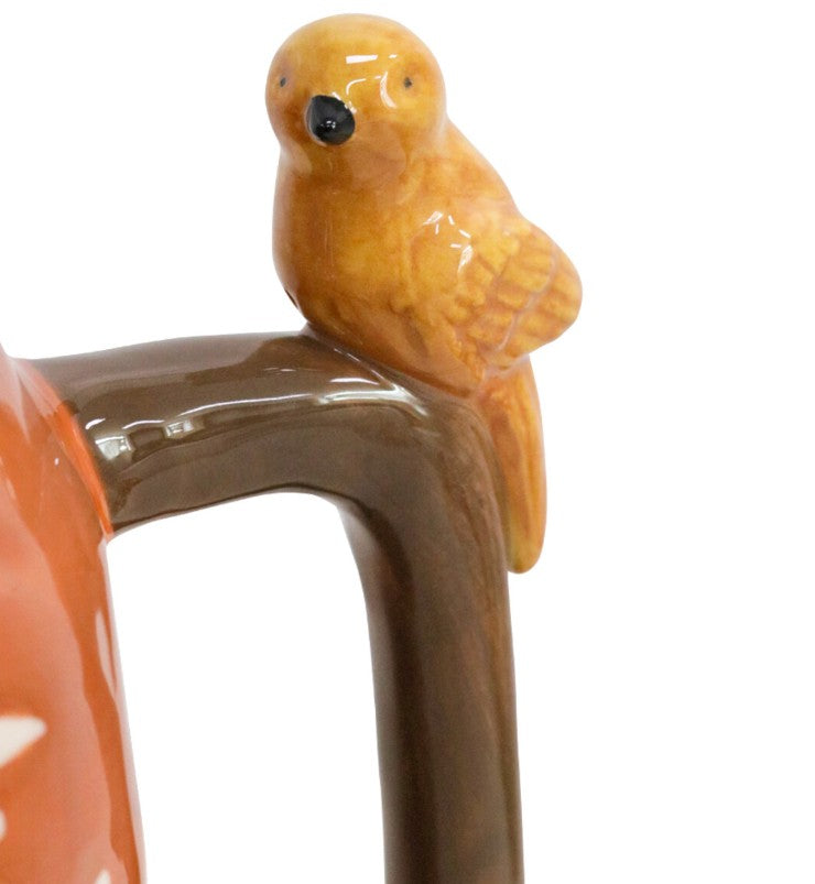 Jug with Fern and Bird