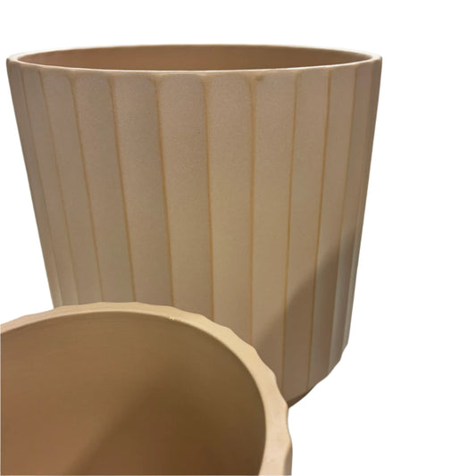 Cedar Tapered Cylinder - 3 sizes - Clay