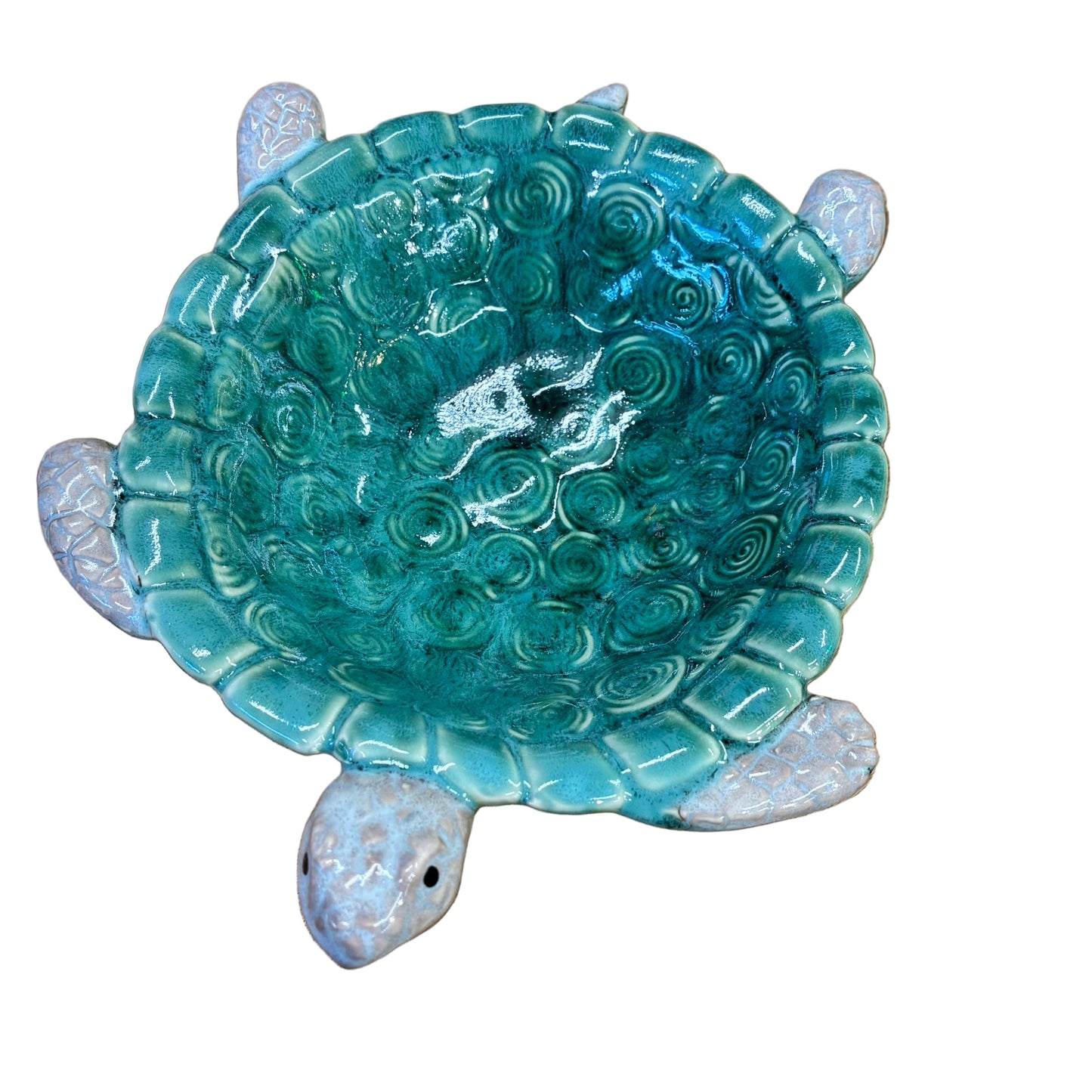 Reef Turtle Bowl Green 22cm