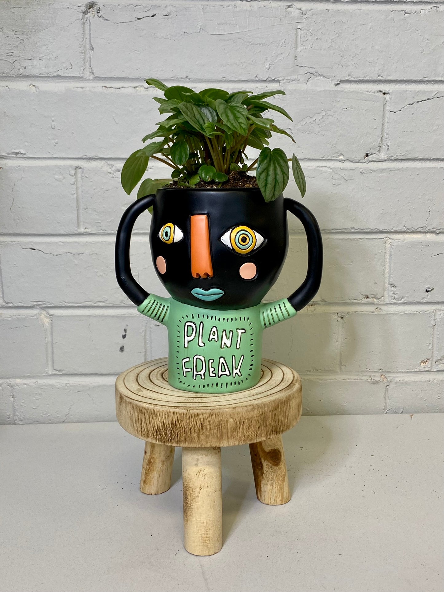 PLANT FREAK Black Planter