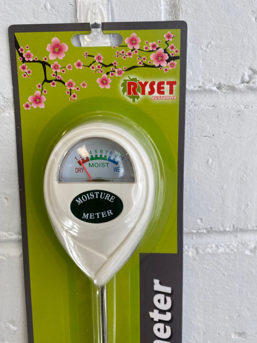 Moisture/Water Meter White JoJo's Greens