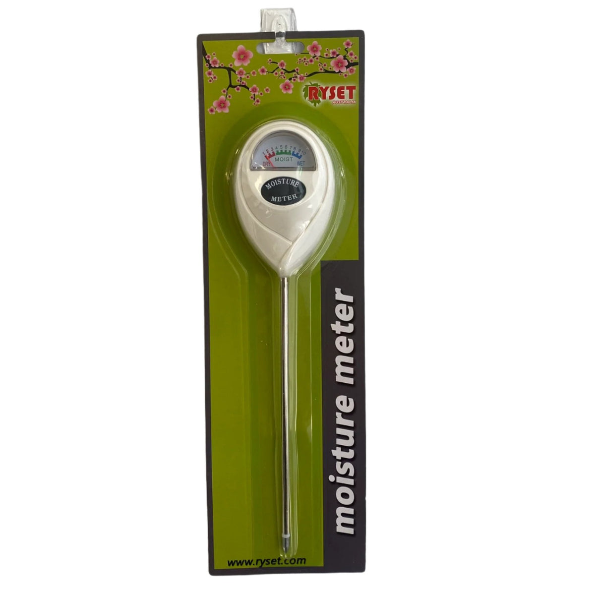 Moisture/Water Meter White JoJo's Greens