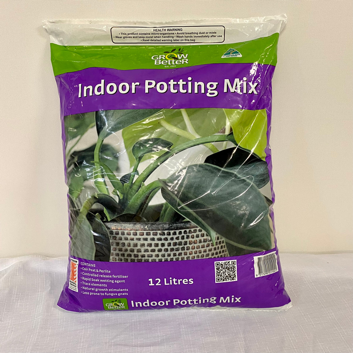 Grow Better Indoor Potting Mix 12litres JoJo's Greens