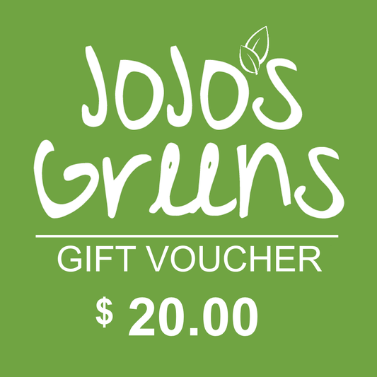 JoJo's Greens ONLINE Gift Voucher