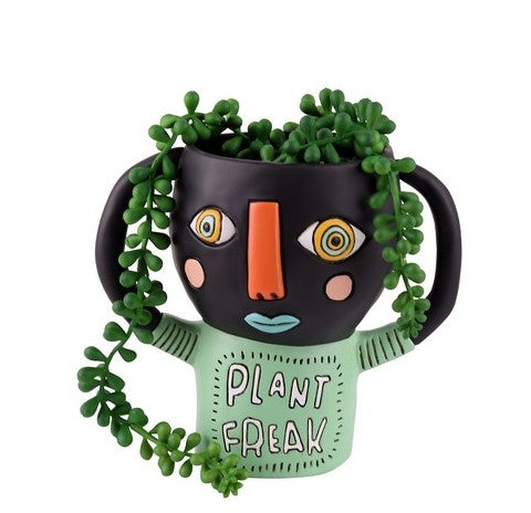 PLANT FREAK Black Planter