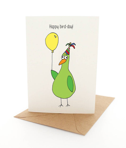 Punny Bird Birthday Card