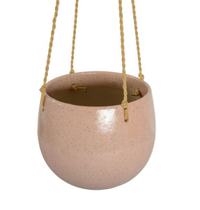 Capri Hanging Pot - Blush