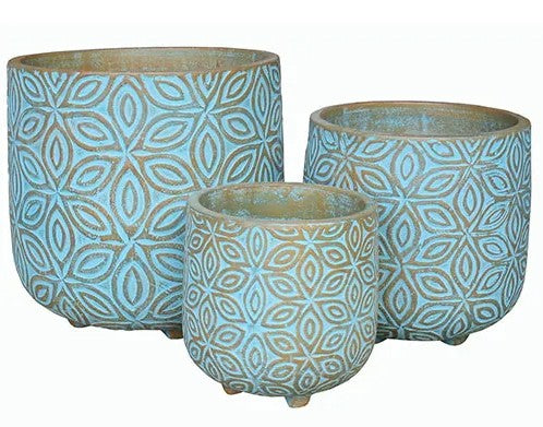 Moroccan Tub Teal - 3 Sizes