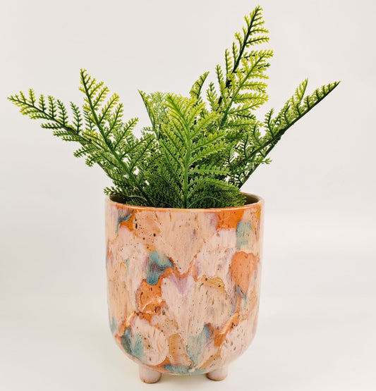 Della Artisian Planter Pink 15cm