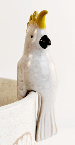 Cockatoo Pot Hanger