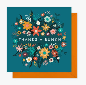 Thanks A Bunch Greetings Card