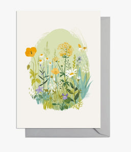 Wildflower Greetings Card
