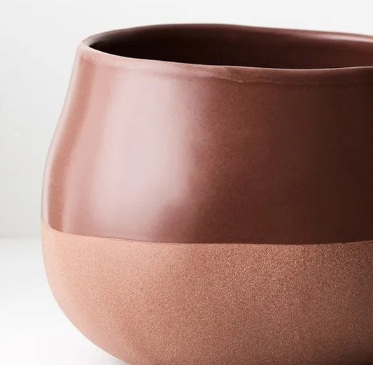 Pot Losetta Round Chestnut Large