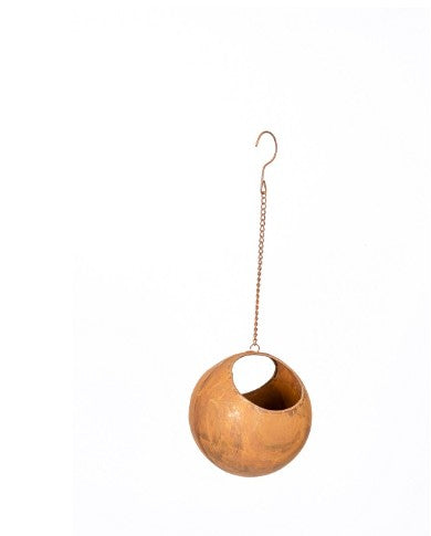 Rust Ball Hanger Small