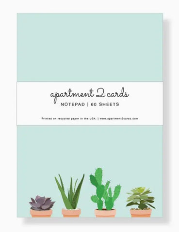 Notepad Succulent 60 page