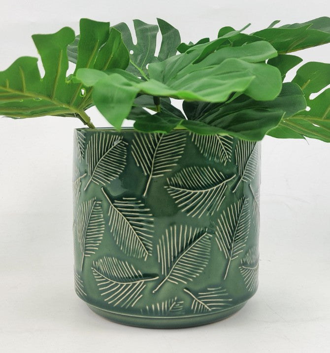 Leaf Planter Emerald
