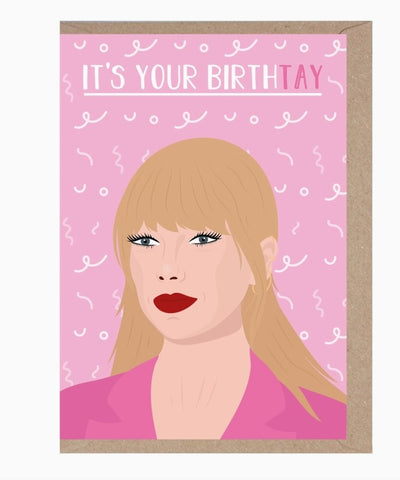 Taylor Swift Birthday Card