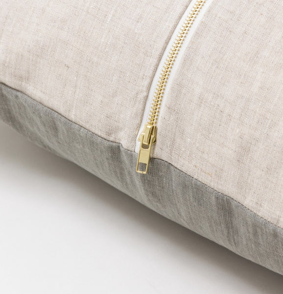 Grey Square Cushion