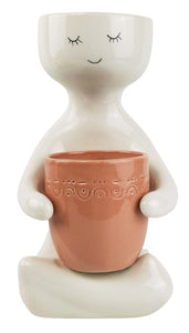 Person Holding a Pot Planter Rose - Large