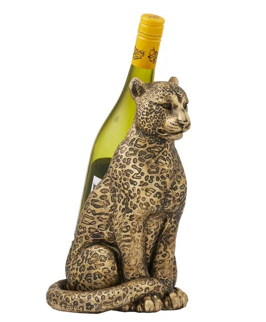 Leo Leopard Bottle Holder