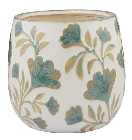 Anchal Ceramic Pot Blue/Olive Large