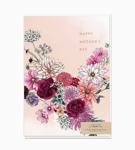 Dahlia Happy Mother's Day Card