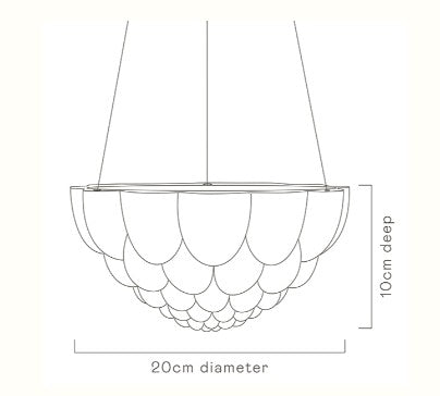 Jelly Hanging Planter Green
