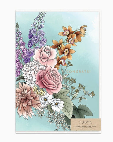 Gardens Congrats Card