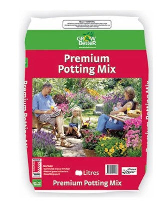 Grow Better - Premium Potting Mix - 12litres