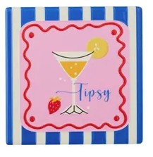 Coctail Ceramic Coaster 6 Designs