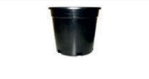 Black Plastic Growers Pot 175mm