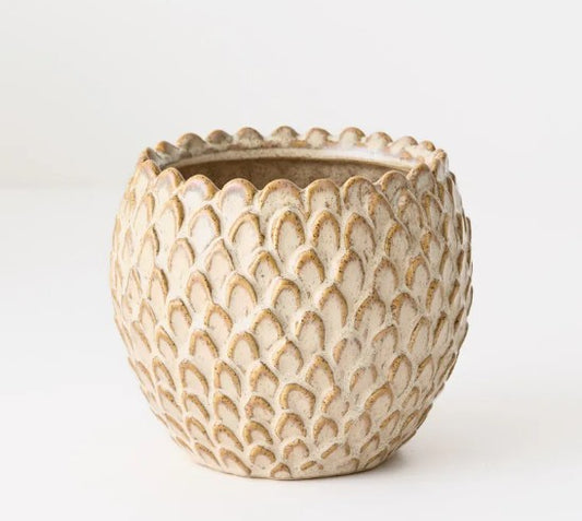 Skalee Pot Small  - Almond Creme