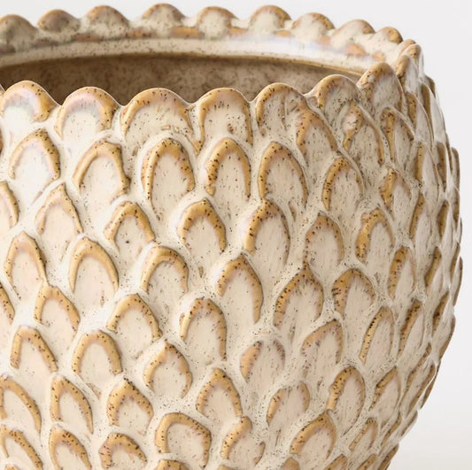 Skalee Pot Small  - Almond Creme