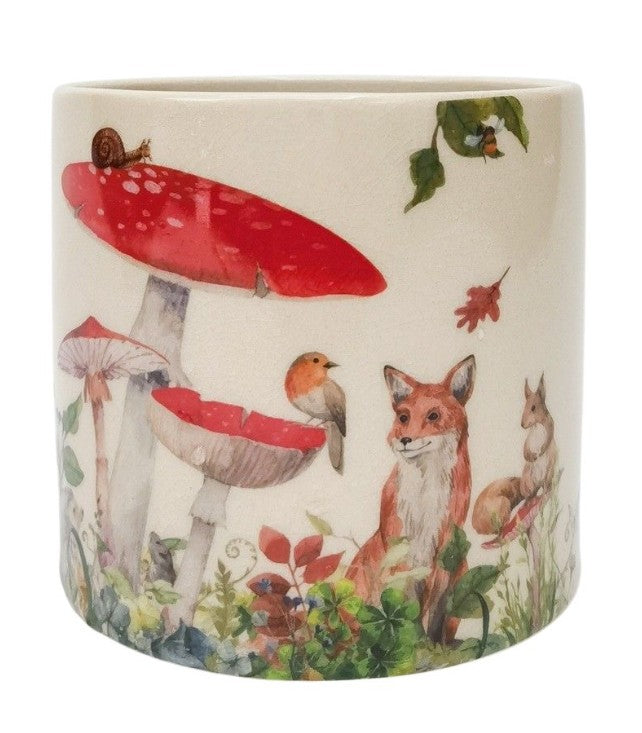 Enchanted Garden Planter Red - Small