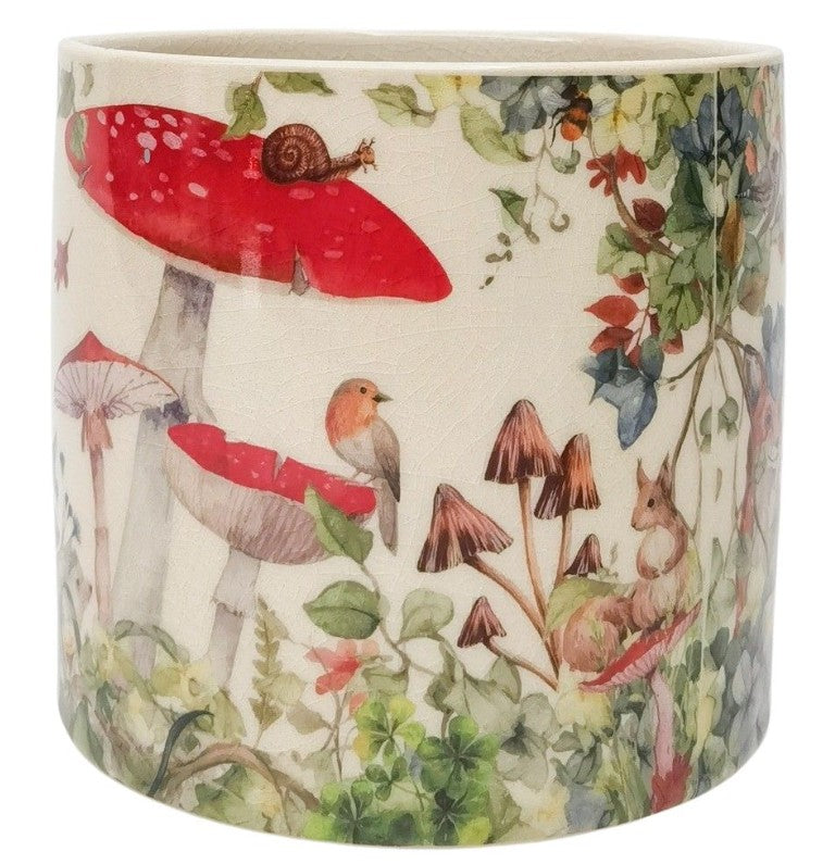 Enchanted Garden Planter Red - Medium