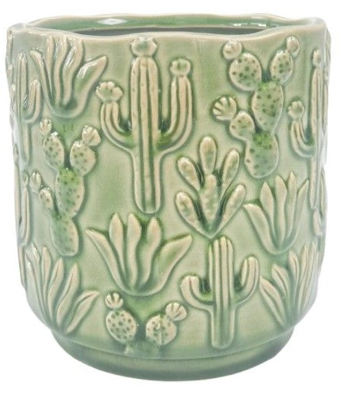 Cactus Planter Green 15cm