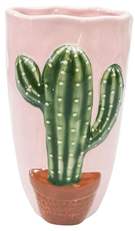 Cactus Vase PInk 18cm