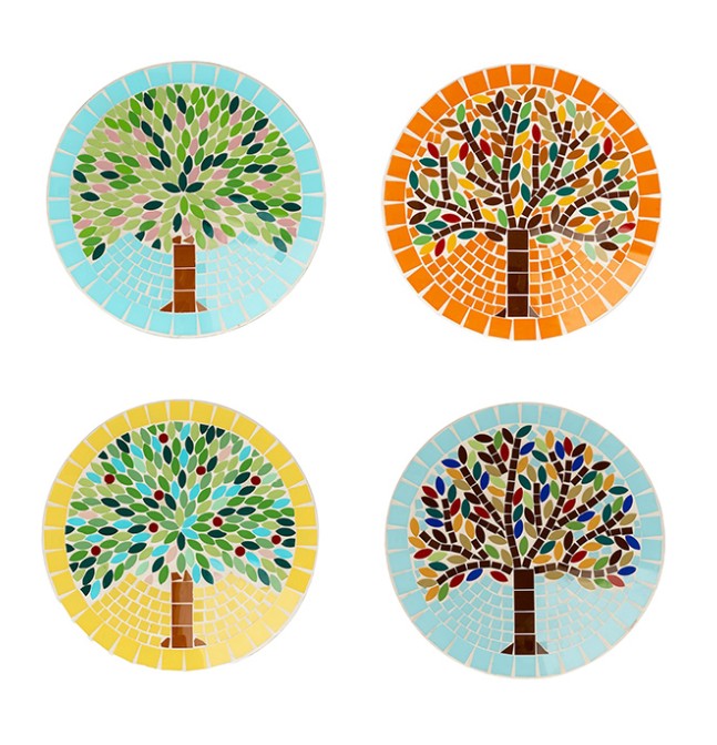 Four Seasons Mosaic Wall Art 4 designs